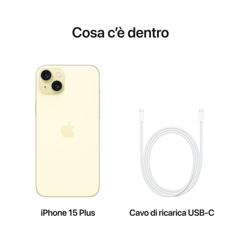 Apple iPhone 15 Plus 128GB Giallo