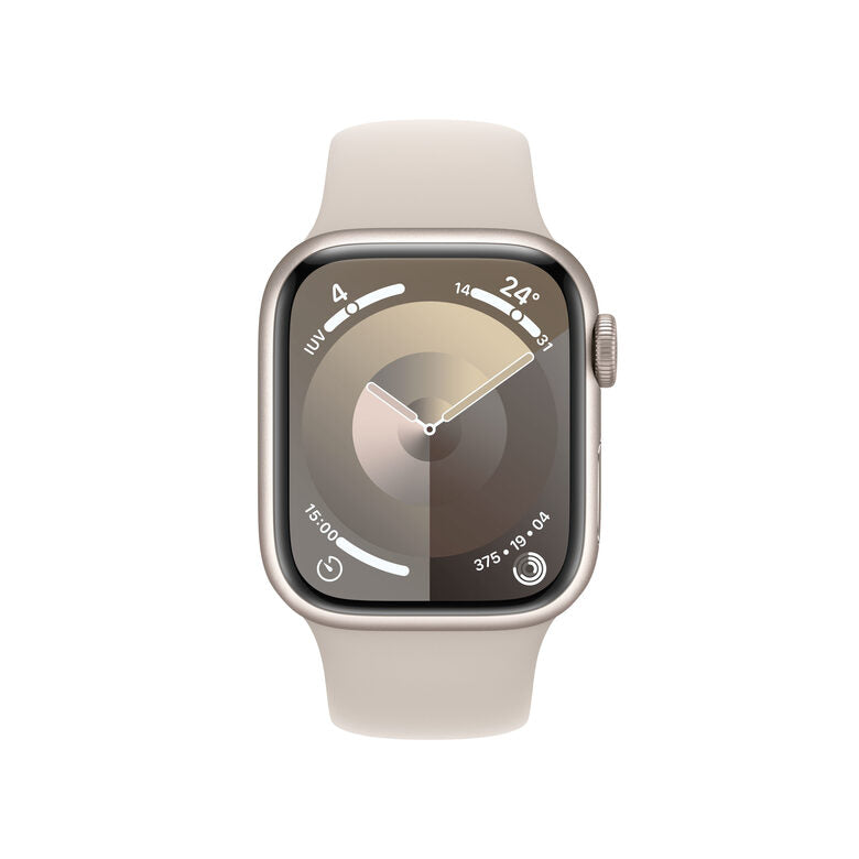 Apple Watch Series 9 GPS + Cellular Cassa 41mm in Alluminio Galassia con Cinturino Sport Galassia - S/M