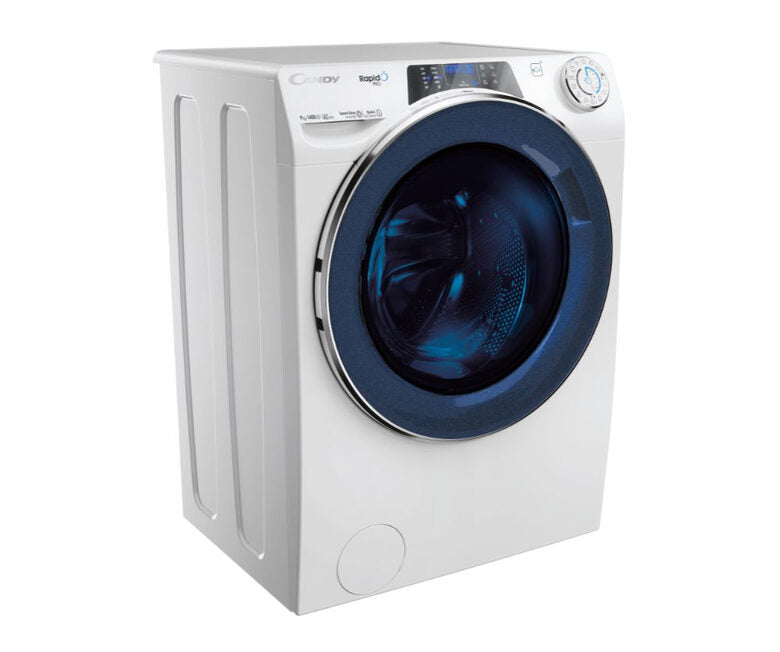 Candy RapidÓ PRO RP 496BWMUC8/1-S lavatrice Caricamento frontale 9 kg 1400 Giri/min Bianco