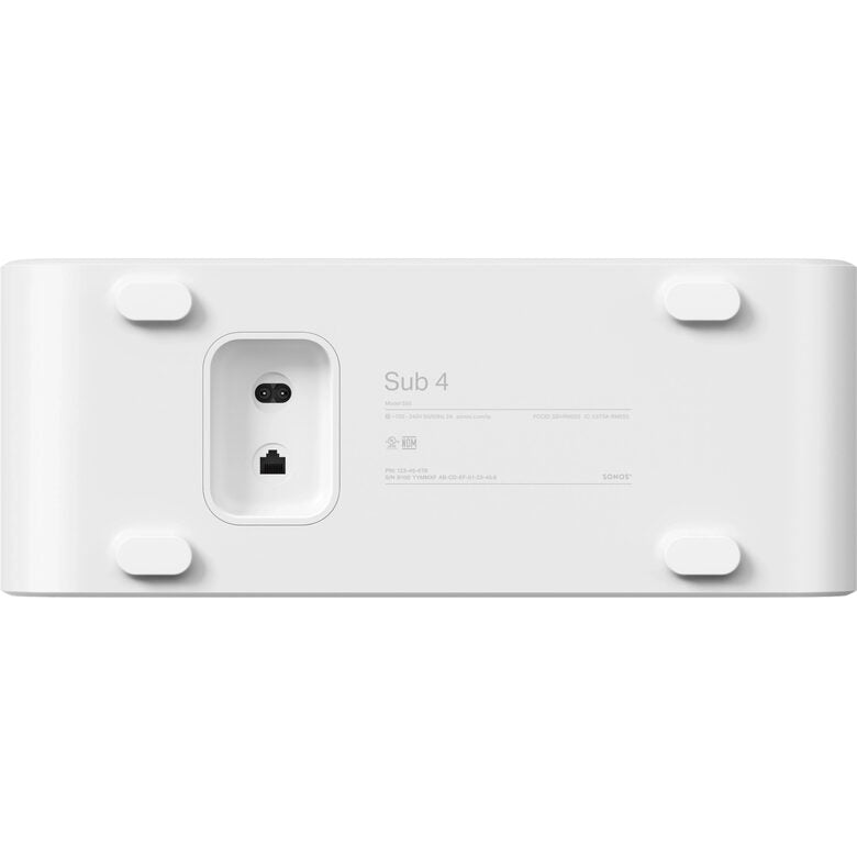 Sonos Sub 4 Nero, Bianco Subwoofer attivo