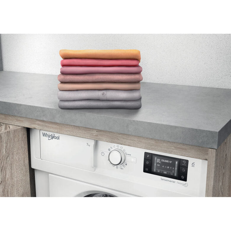 Whirlpool Lavatrice da incasso 7 Kg - BI WMWG 71483E EU N - FreshCare CLASSE D
