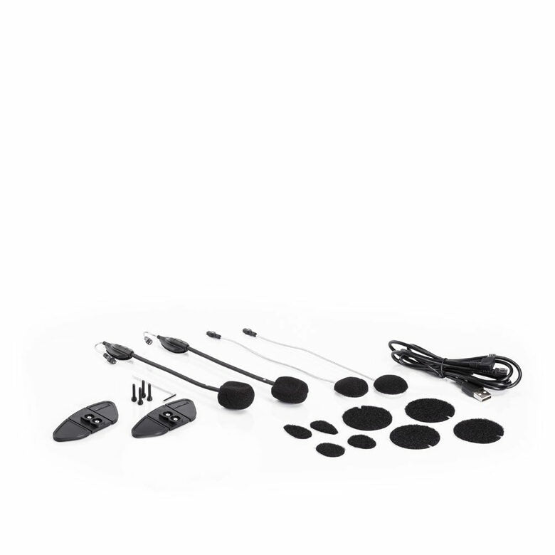 Midland BTX1 Pro S interfono da moto 800 m Nero, Arancione