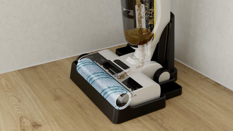 Kärcher FCV 4 Dry Pet & Home Aspirapolvere 3-in-1 Batteria Secco e bagnato Senza sacchetto Nero