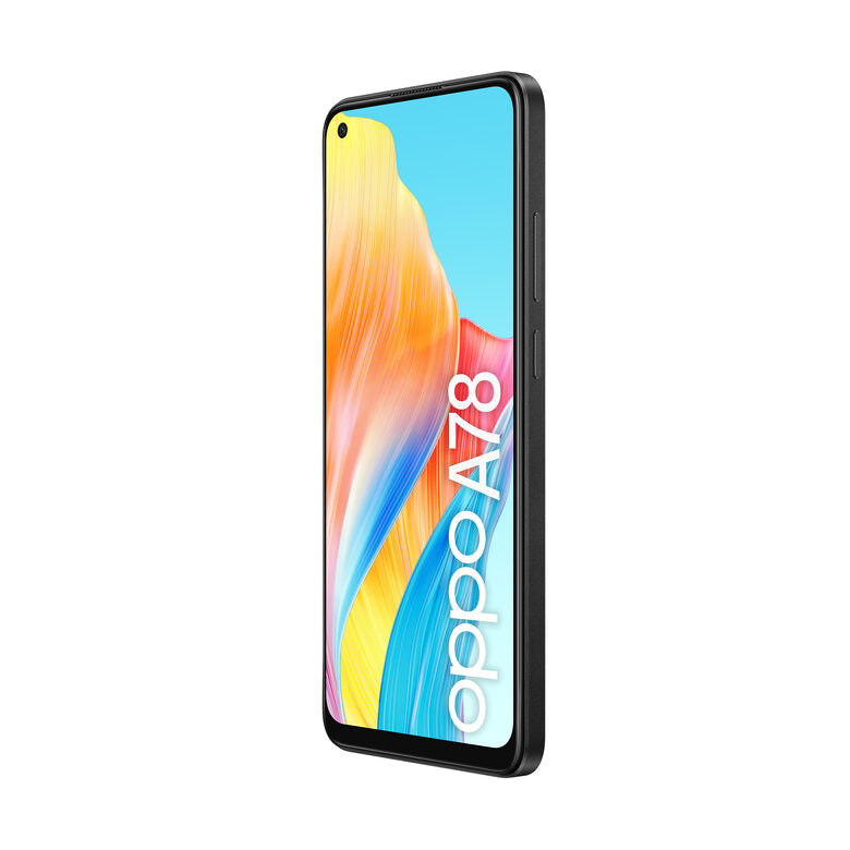OPPO A78 4G Smartphone, AI Doppia fotocamera 50+2MP, Selfie 8MP, Display 6.43” 90HZ AMOLED FHD+, 5000mAh, RAM 8(Esp 4GB/6GB/8GB)+ROM 128GB (esp1TB), IP54, Supporto Auto [Versione Italia], Mi