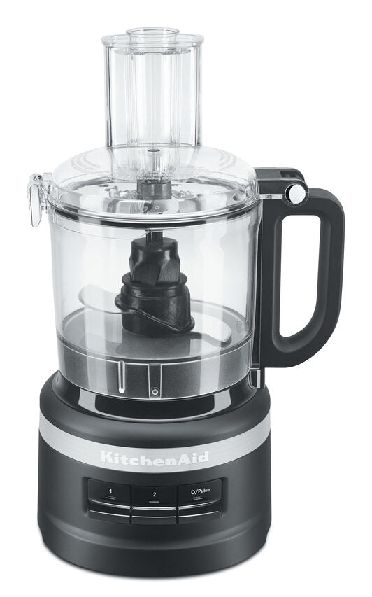 KitchenAid 5KFP0719EBM robot da cucina 250 W 1,7 L Nero, Acciaio inox