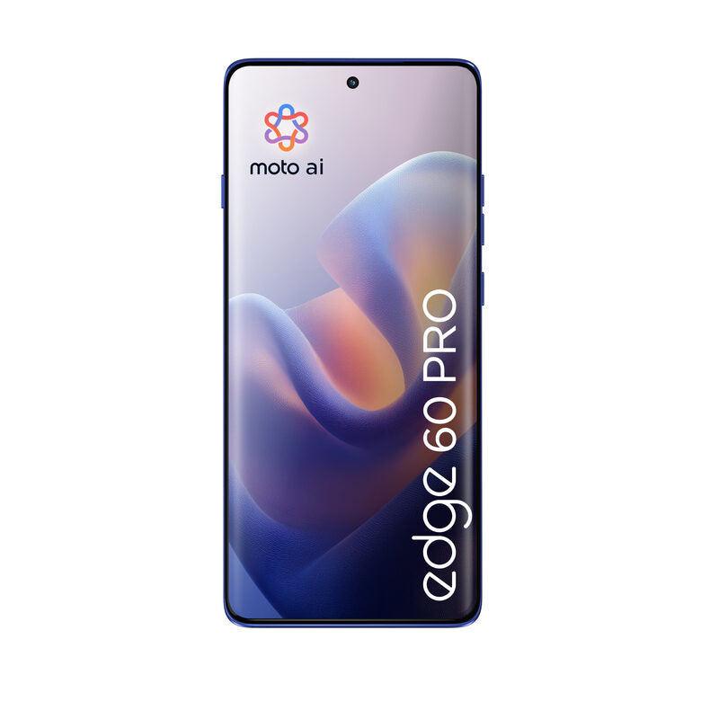 Motorola edge 60 pro con Moto AI (12/512GB, Fotocamera 50+50+10MP, selfie 50MP, Display 6.67" pOLED 120Hz, MediaTek Dimensity 8350, batteria 6000mAh, ricarica 90W, Android 15), PANTONE Dazzl