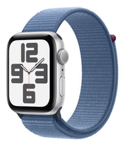 Apple Watch SE GPS Cassa 44mm in Alluminio con Cinturino Sport Loop Blu Inverno