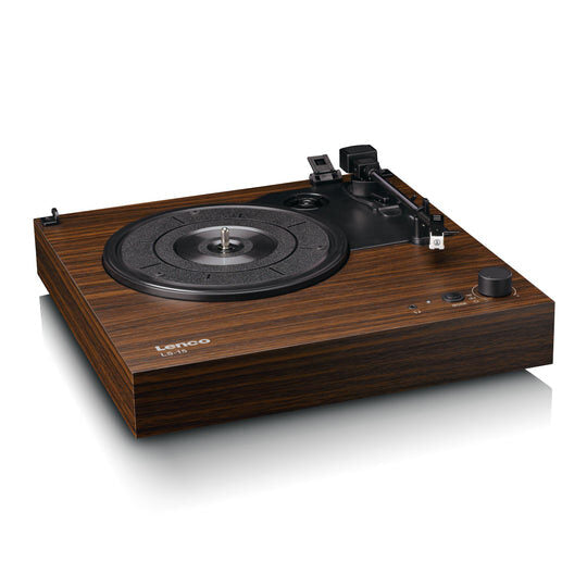 Lenco LS-15WD piatto audio Giradischi con trasmissione a cinghia Legno