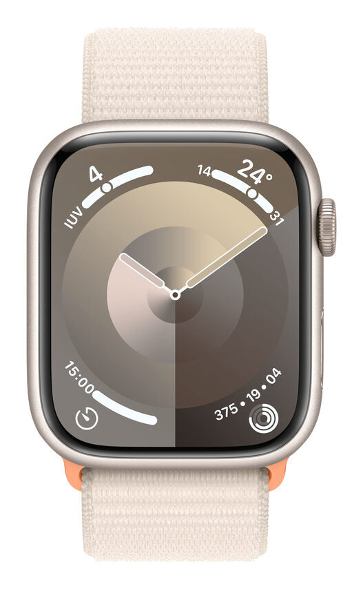 Apple Watch Series 9 GPS Cassa 45mm in Alluminio Galassia con Cinturino Sport Loop Galassia