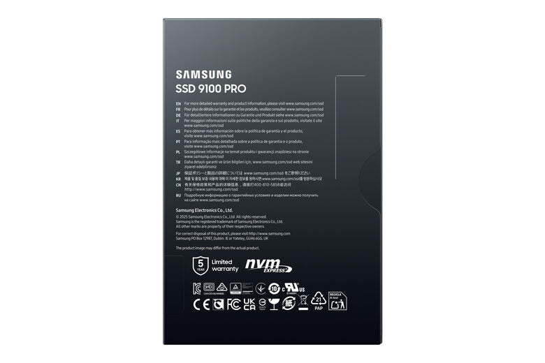 Samsung 9100 PRO PCIe® 5.0 NVMe™ M.2 SSD - 1 TB