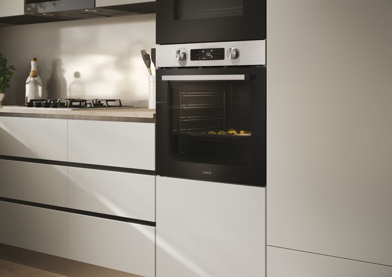 Candy CA6 N3B1HTX Forno a Incasso 78 L A++ Nero, Acciaio inossidabile