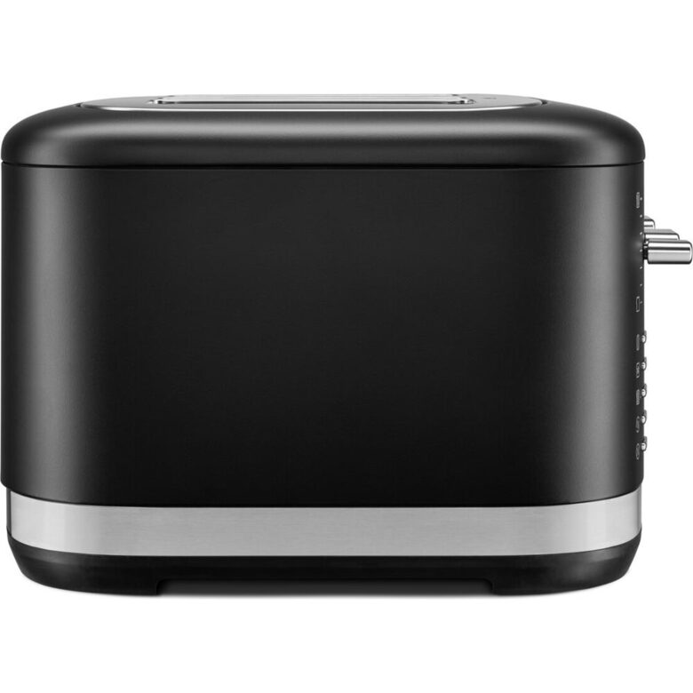 KitchenAid 5KMT4109EBM 7 Tostapane 4 fetta/e 1640 W Nero, Acciaio inox