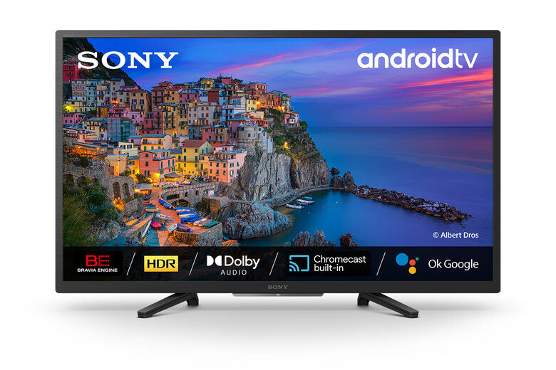 Sony KD-32W800 Televisione Smart TV 32 Pollici Led Hd Ready Hdr Bravia