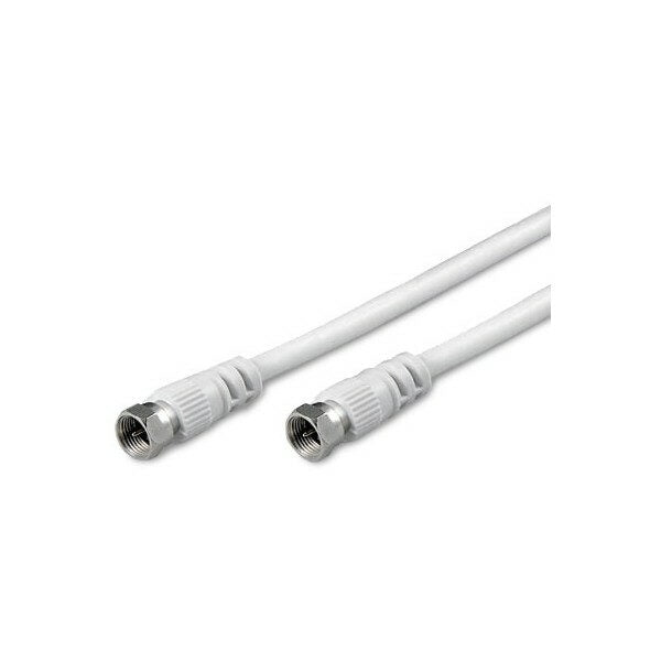 nuovaVideosuono 19/03 cavo coassiale 10 m Tipo F Bianco
