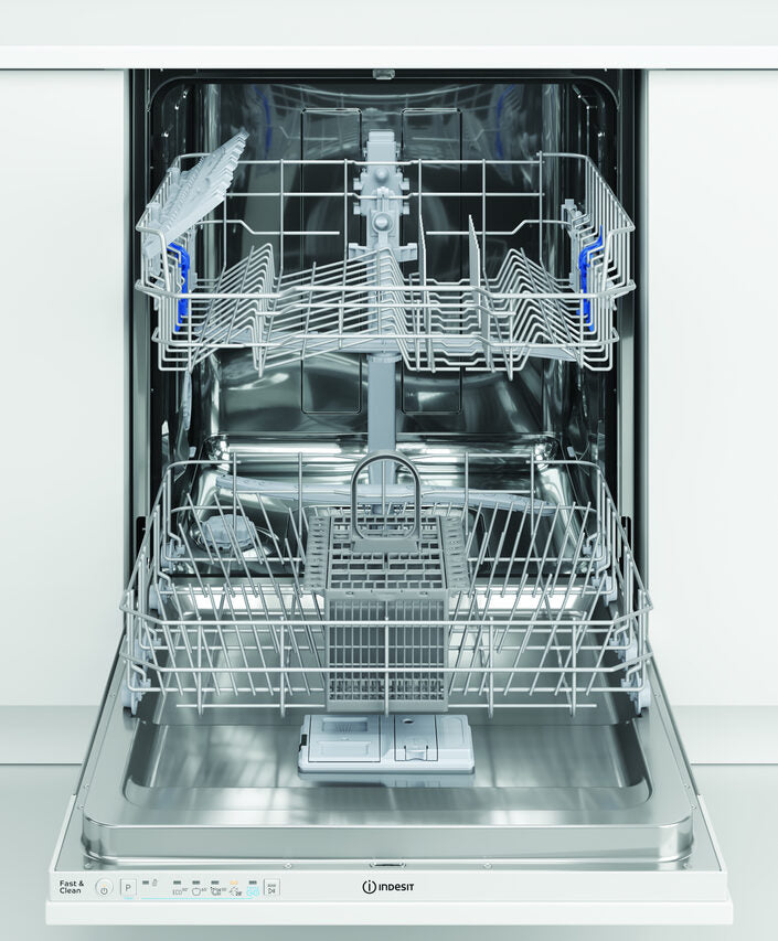 Indesit IN2ID14CN80 BI Lavastoviglie 60 cm classe D, 14 coperti, Push&Go, 46 dba