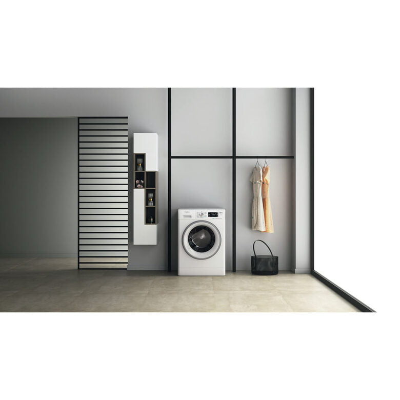 Whirlpool FFB 846 SV IT Lavatrice A Libera Installazione 8 Kg, 1400 Giri, Tecnologia 6° Senso, FreshCare, Classe A, Bianco