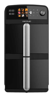 Cecotec Cecofry DuoLevel 10000 Doppia 10 L Indipendente 2400 W Friggitrice ad aria calda Nero