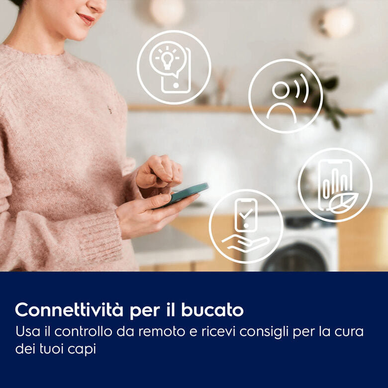Electrolux EW7H4E10BY asciugatrice Libera installazione Caricamento frontale 10 kg Bianco, Nero