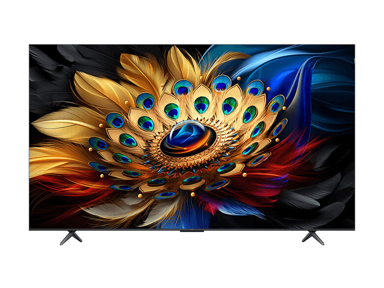 TCL 85C655 Televisione Smart TV 85 Pollici Qled 4K Serie C6 Dolby Vision Atmos Google TV Audio Onkyo