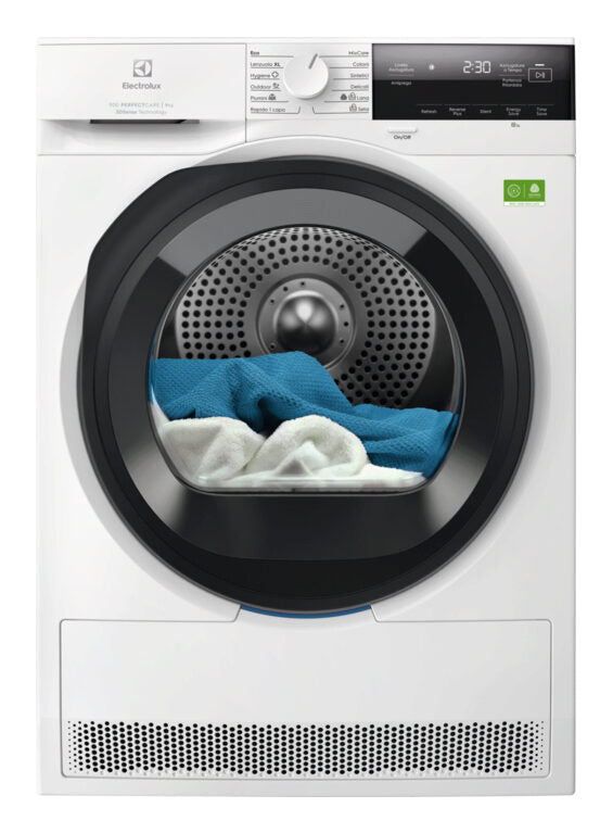 Electrolux EW9H39A asciugatrice Libera installazione Caricamento frontale 9 kg, Classe A,  Bianco