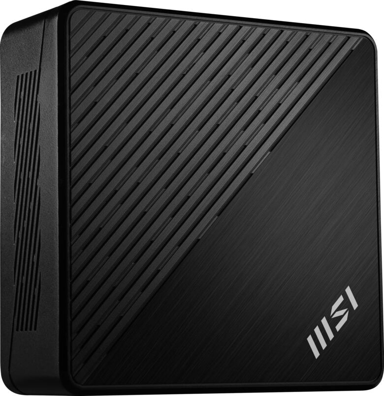 MSI Cubi N ADL-001EU Intel® N N200 4 GB DDR4-SDRAM 128 GB SSD Windows 11 Pro Mini PC Nero