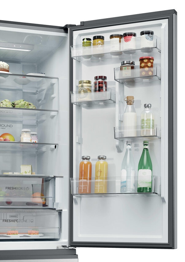 Haier 3D 60 Serie 3 HTR3620CNMG Libera installazione 414 L Argento