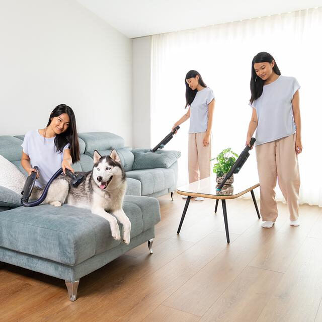 Cecotec Conga Rockstar Micro+ Animal aspirapolvere senza filo Grigio Senza sacchetto