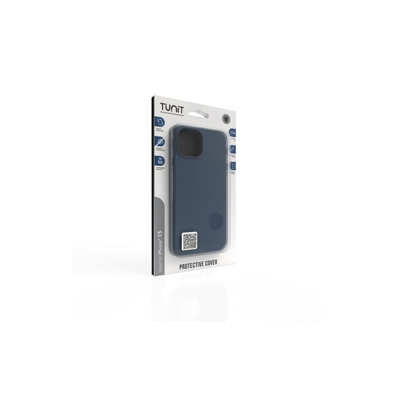 TUNIT TTIP15MSBL custodia per cellulare 15,5 cm (6.1") Cover Blu
