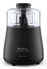 Moulinex DP710810Tritatutto La Moulinette Eco Respect elettrico 0,5 L 800 W Nero, Trasparente