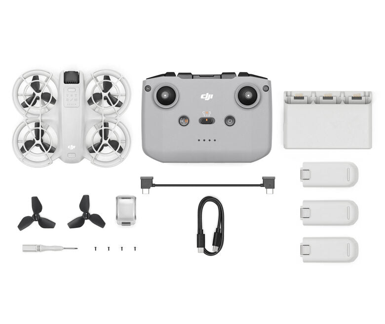 DJI Neo Fly More Drone Combo 4 rotori Quadrirotore 12 MP 3840 x 2880 Pixel 1435 mAh Nero, Bianco