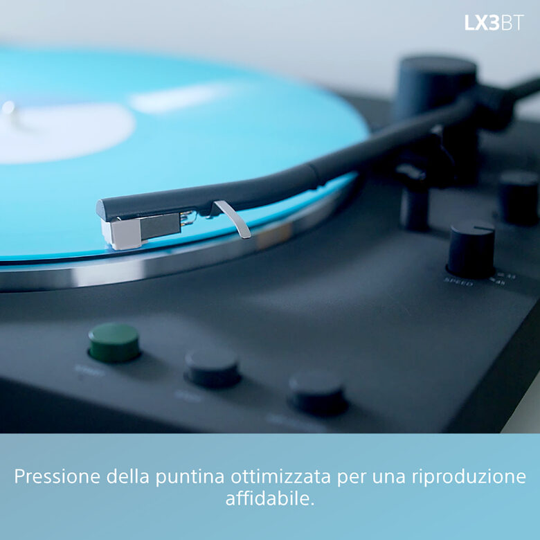 Sony PS-LX3BT Giradischi con trasmissione a cinghia Nero Automatico