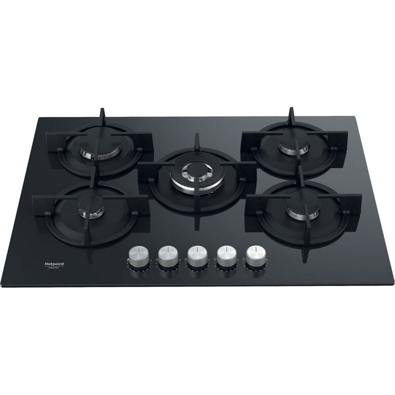 Hotpoint Ariston HAGS 72S BK Piano cottura a gas