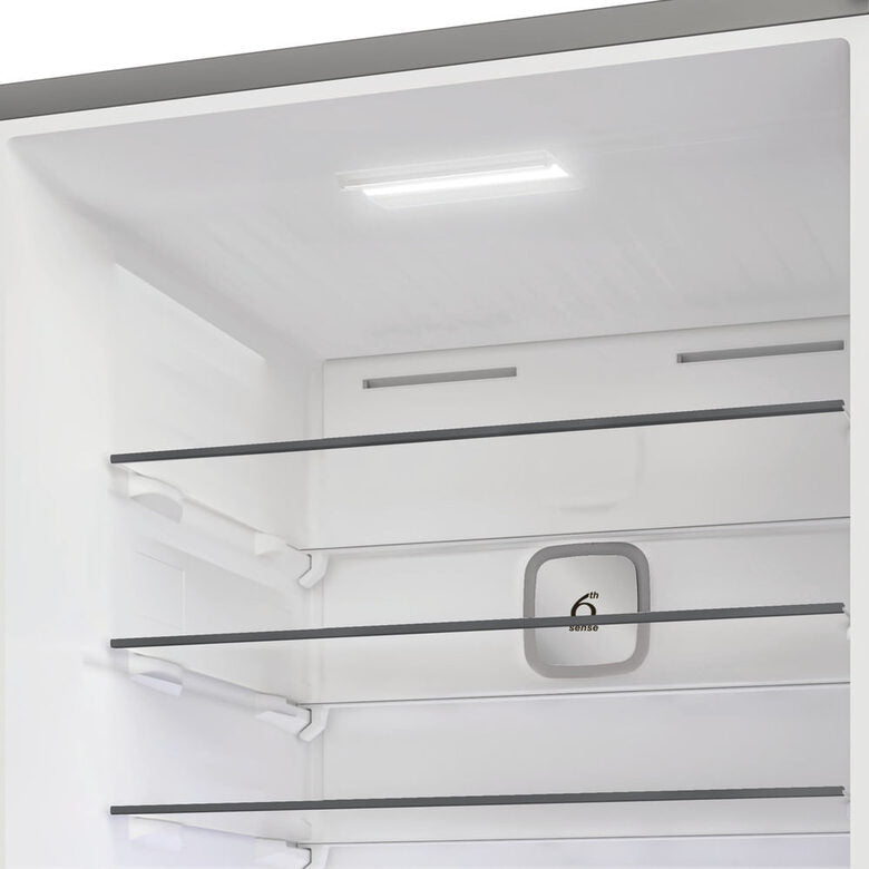 Whirlpool WHK2 6493 X5E Frigorifero Combinato A Libera Installazione, Dual No Frost, Tecnologia 6° Senso, Activ0°, Fresh Box+, Cladde D, Inox