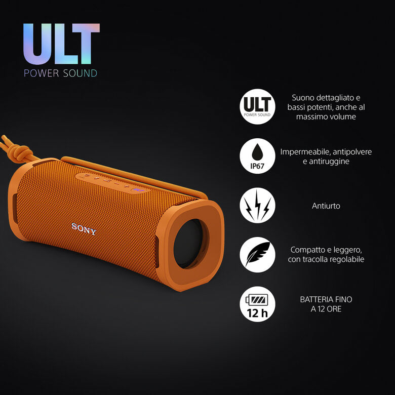 Sony Diffusore Srs Ult10D Orange