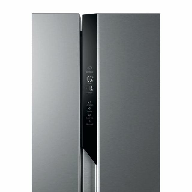 Haier SBS 90 Serie 3 HSR3918ENPG Frigorifero Side By Side Libera Installazione 528 L E Argento