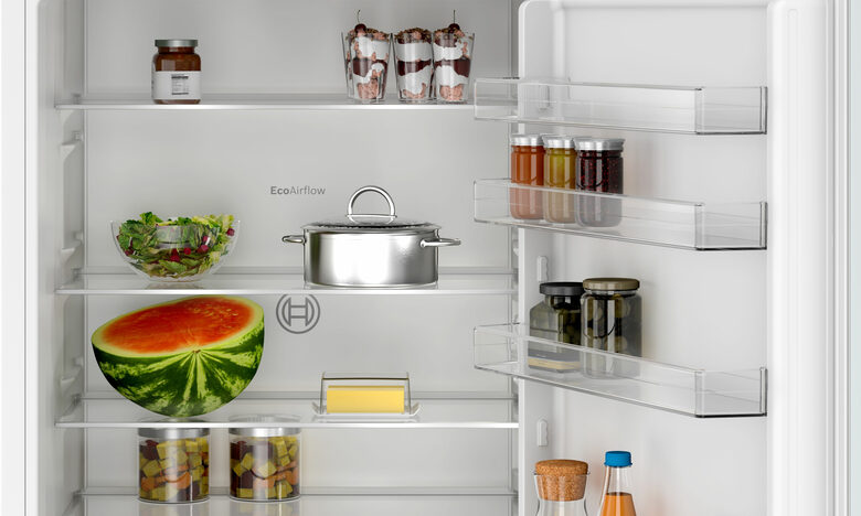 Bosch Serie 2 KBN965SE0 frigorifero con congelatore Da incasso 383 L E Bianco