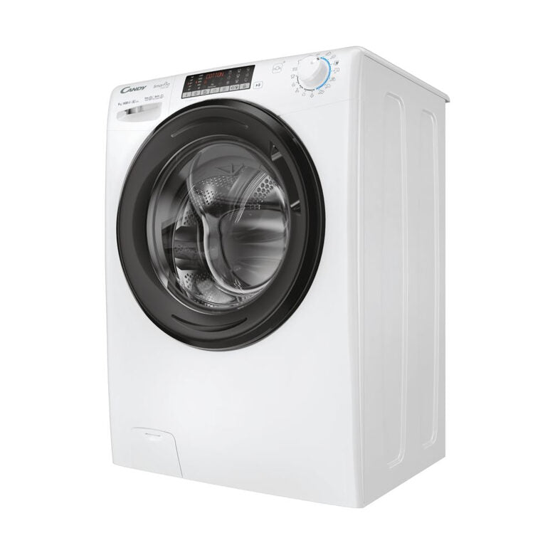 Candy CSO 496TWMB6/1-S Lavatrice A Libera Installazione 9 Kg, 1400 Giri, Smart Pro Inverter, Snap&Wash, Quick&Clean, Classe A, Bianco
