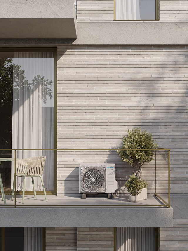 Daikin ATXC25D/ARXC25D Condizionatore Fisso Unità Interna e Esterna Bianco