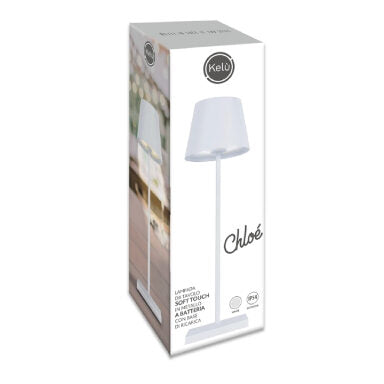 Kon.El.Co. Chloé lampada da tavolo 2,2 W Bianco