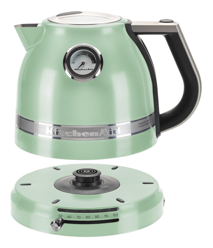 KitchenAid 5KEK1522EPT bollitore elettrico 1,5 L 2400 W Nero, Verde, Acciaio inox