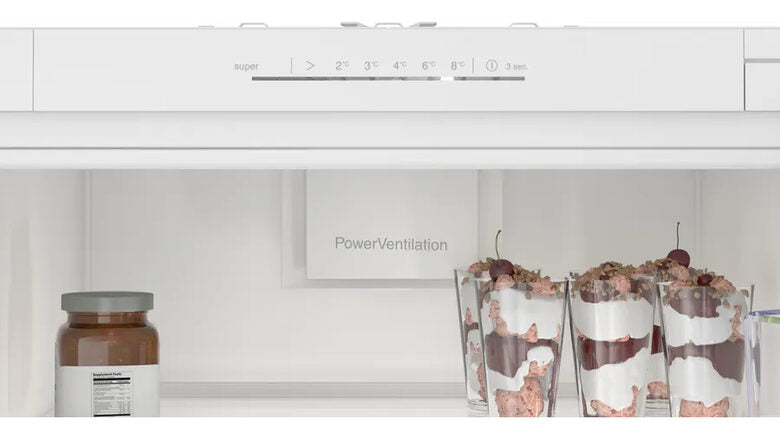 Bosch Serie 2 KIR81NSE0 frigorifero Da incasso 310 L E Bianco