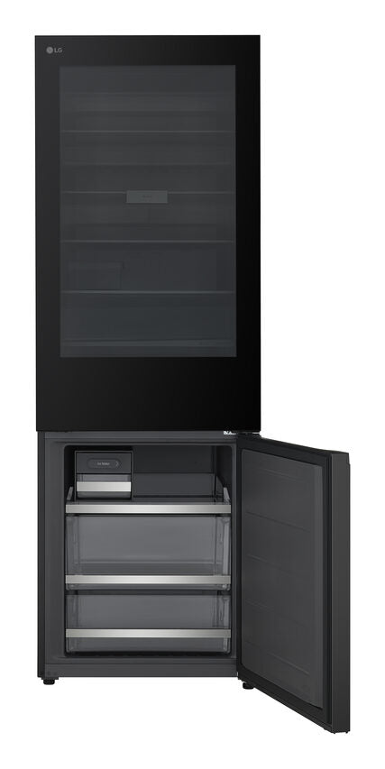 LG GBGW92GCEV Frigorifero combinato 70 cm InstaView Classe C Essence Black Steel