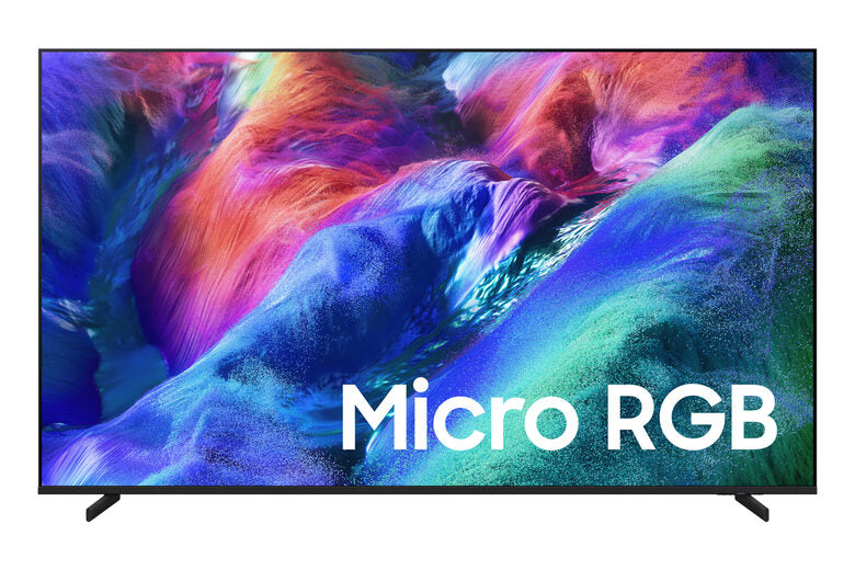 Samsung Micro RGB AI TV 55" MRE55R85HAUXZT, Micro RGB AI Engine, Micro RGB Color Booster Pro, 4K AI Upscaling, Motion Xcelerator 144Hz, Dolby Atmos & OTS Lite, Monolith Edge Design, Vision A