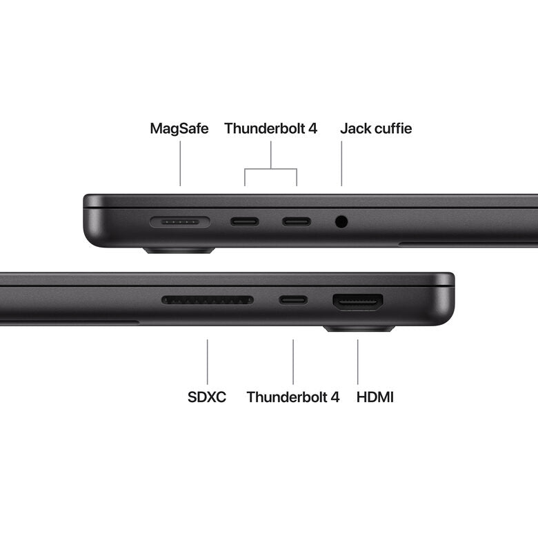 Apple MacBook Pro 14" Chip M5 10‑core CPU 10‑core GPU, 16GB, 1TB SSD Nero Siderale