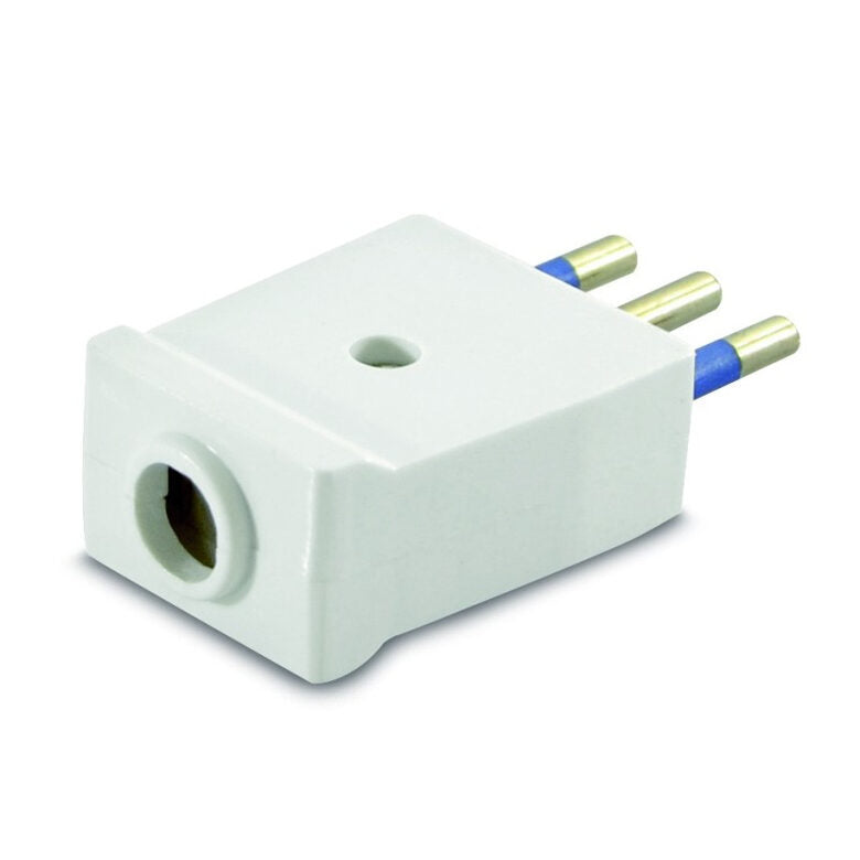 nuovaVideosuono SL1003 presa elettrica Bianco 2P+T