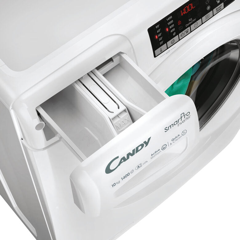 Candy Smart ProInverter CO4104TWM/1-S lavatrice Carica frontale 10 kg 1400 Giri/min A Bianco