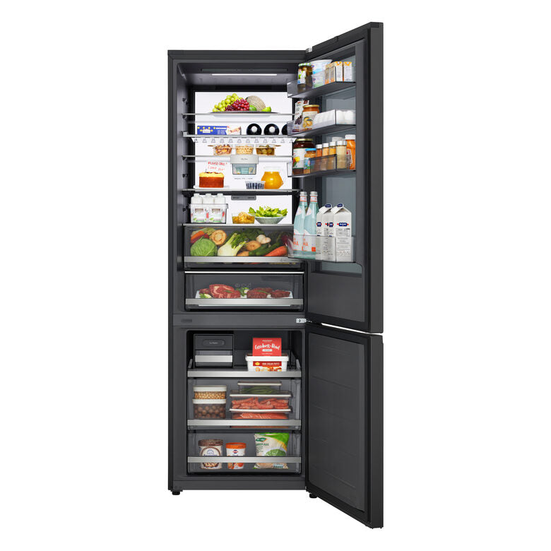 LG GBGW92GCEV Frigorifero combinato 70 cm InstaView Classe C Essence Black Steel