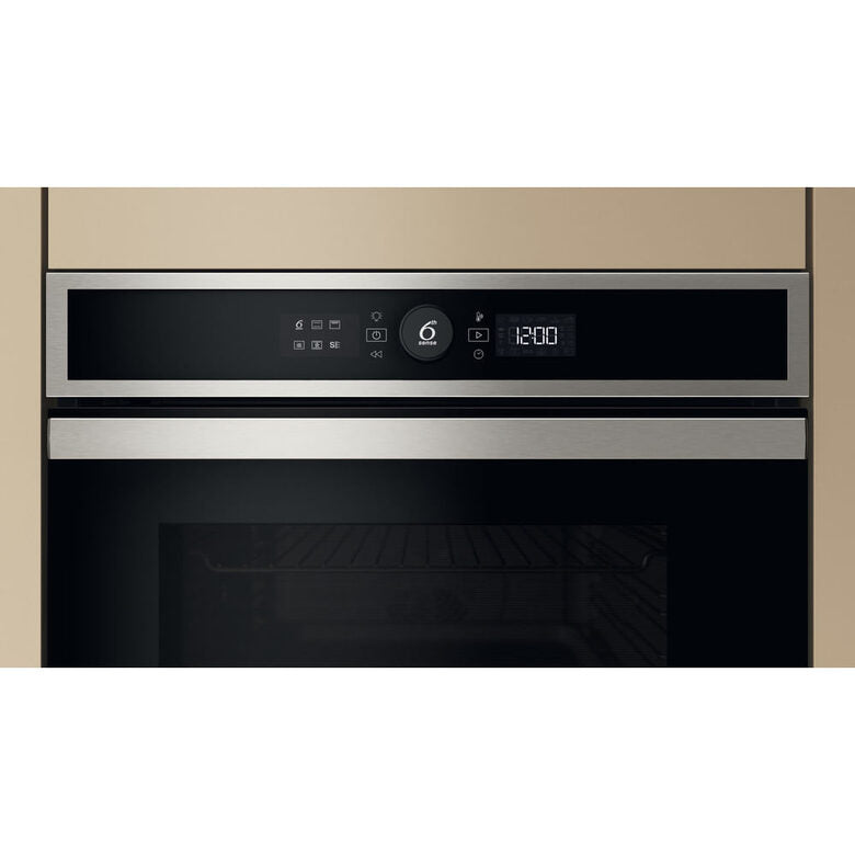 Whirlpool WOI4IS8PM0SXA Forno multifunzione Inox 17 funzioni Pizza310° Cook4 Steam+ classe A+ 73Lt, Pirolisi + Idrolisi