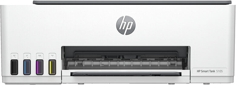 HP Smart Tank Stampante multifunzione 5105, Colore, Stampante per Abitazioni e piccoli uffici, Stampa, copia, scansione, wireless, Serbatoio stampante (tank) per grandi volumi di documenti,