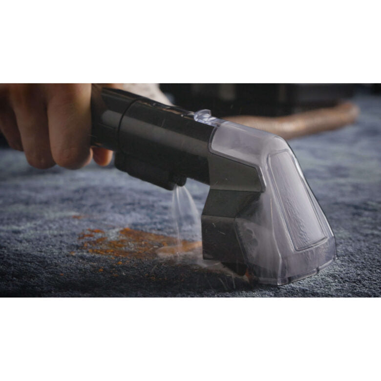 Ariete 2482 Spot Cleaner Heat Pro 750W, Pulitore per tappeti e tappezzerie,Lavatappeti, 750W, 2 serbatoi, Nero